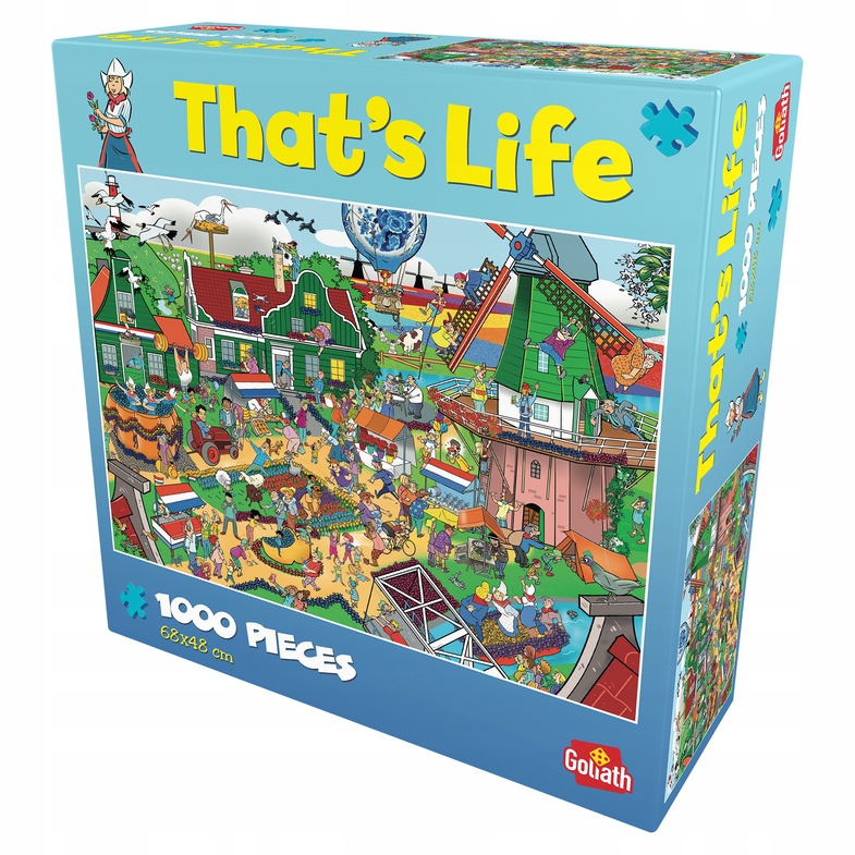 

Goliath puzzle Thats Life 1000 Flower 919247