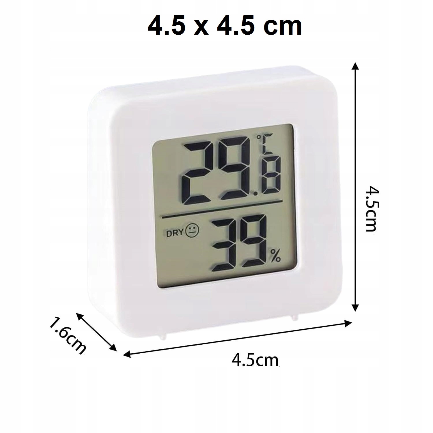 Mini Termometr Higrometr Wilgotnościomierz -10° - +70° Model Mini Termometr Higrometr