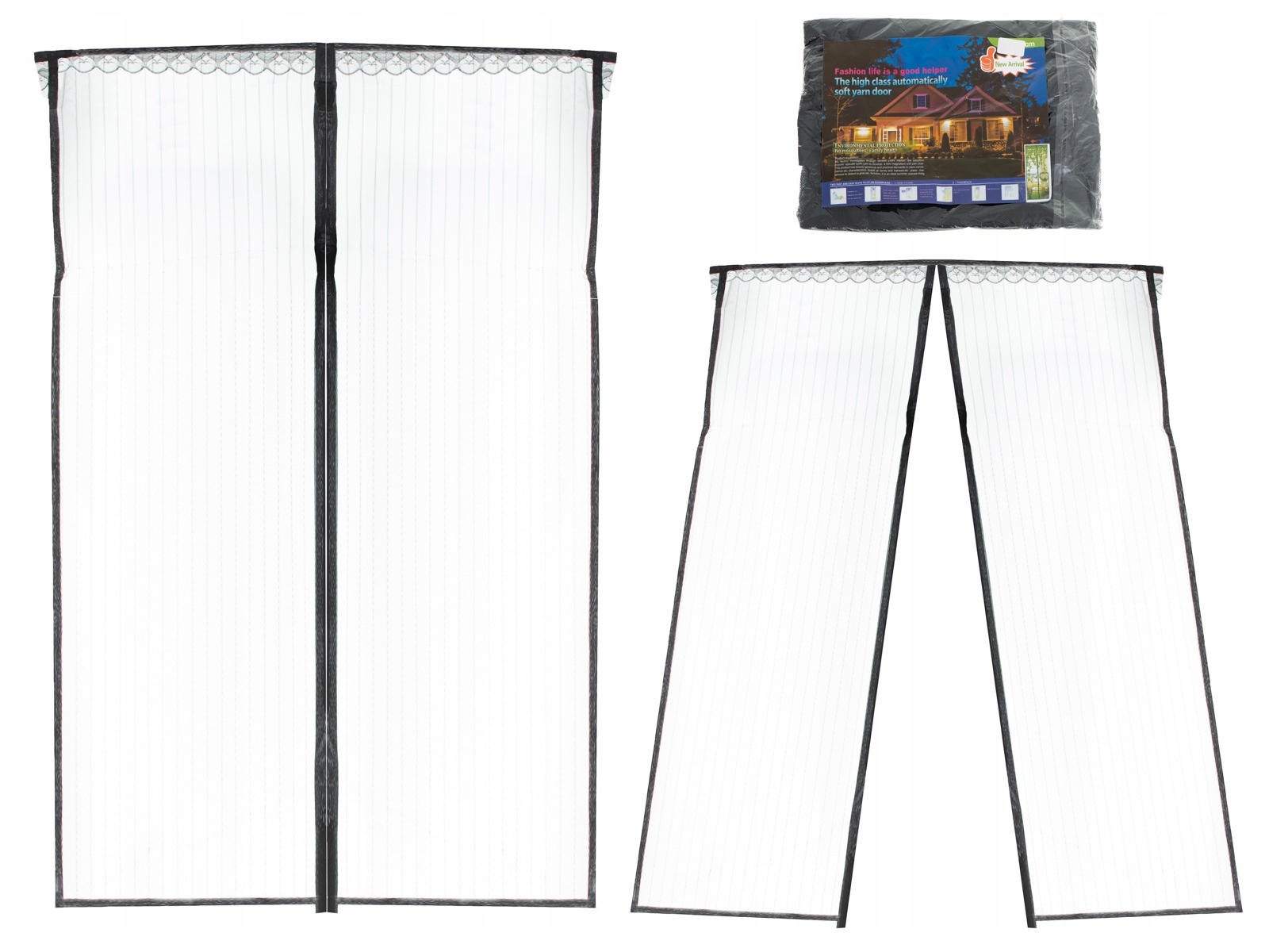 

Moskitiera siatka magnetyczna na drzwi 85x210cm