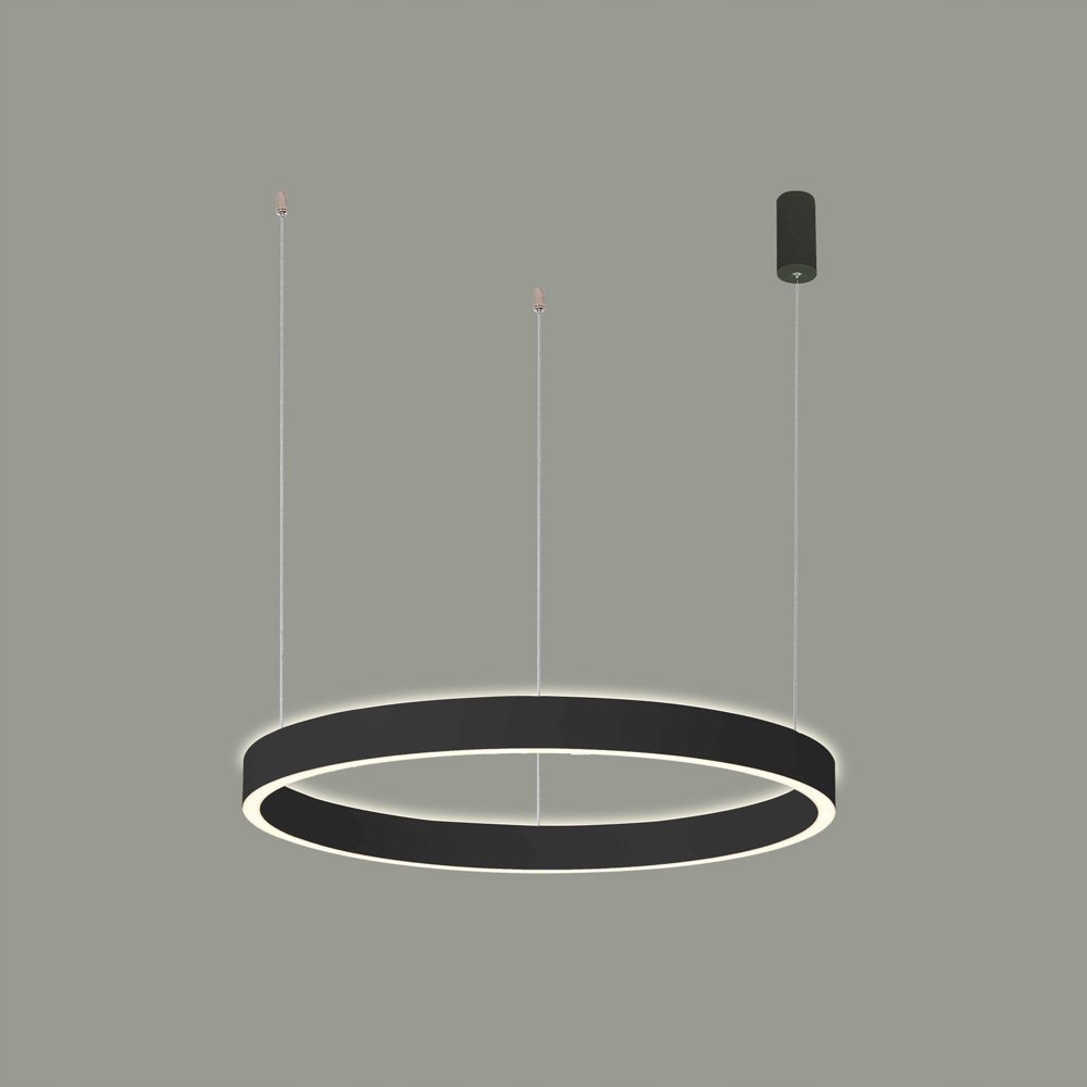 Závesná Led lampa 60W Brasco Up Down PND-56215D-060RPP-BK-3KS4K Italux