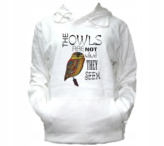 

XL Bluza Kaptur Męska Sowy Owls Oryginalne Wzory