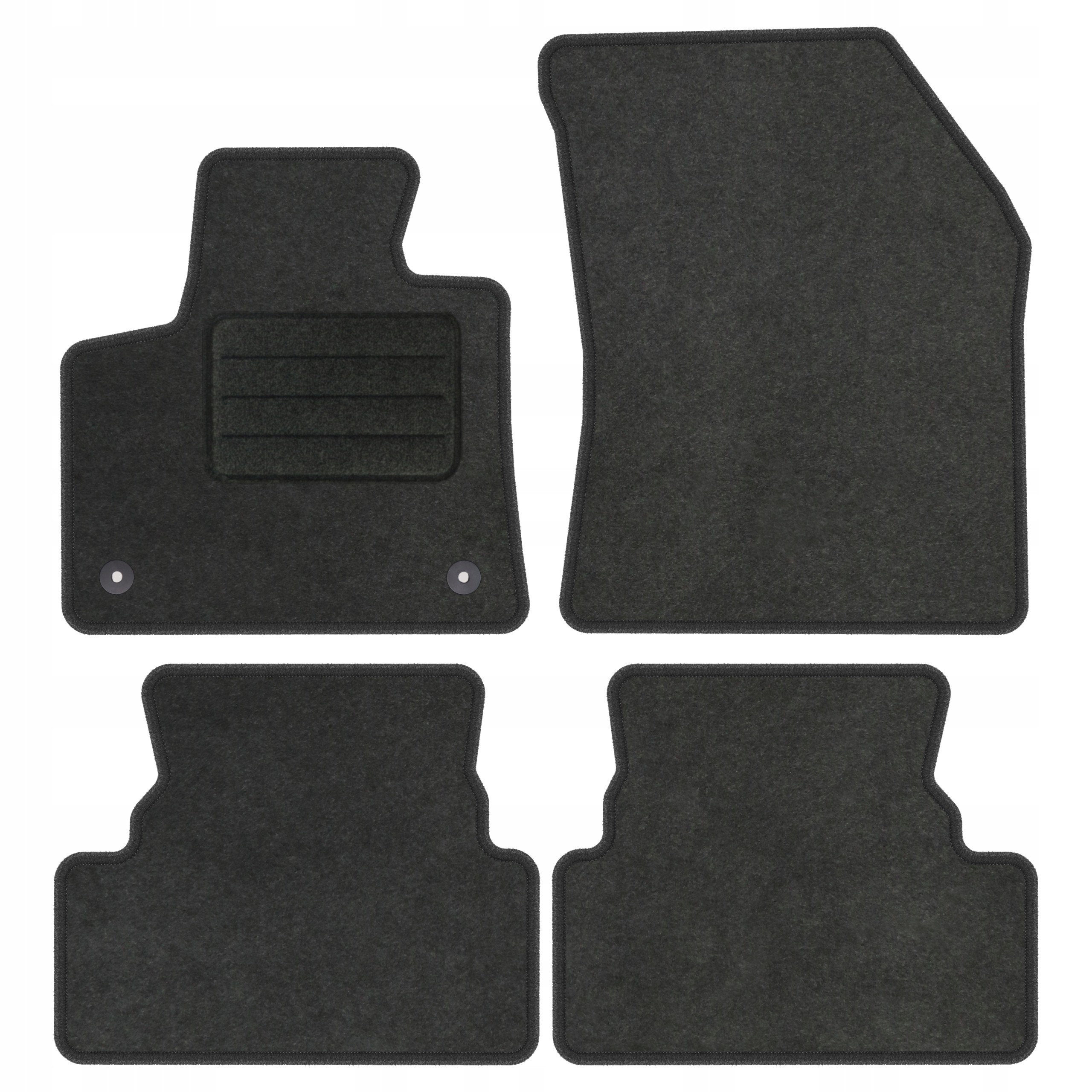 Dywaniki do Peugeot 3008 II 2016- Grafit Texer