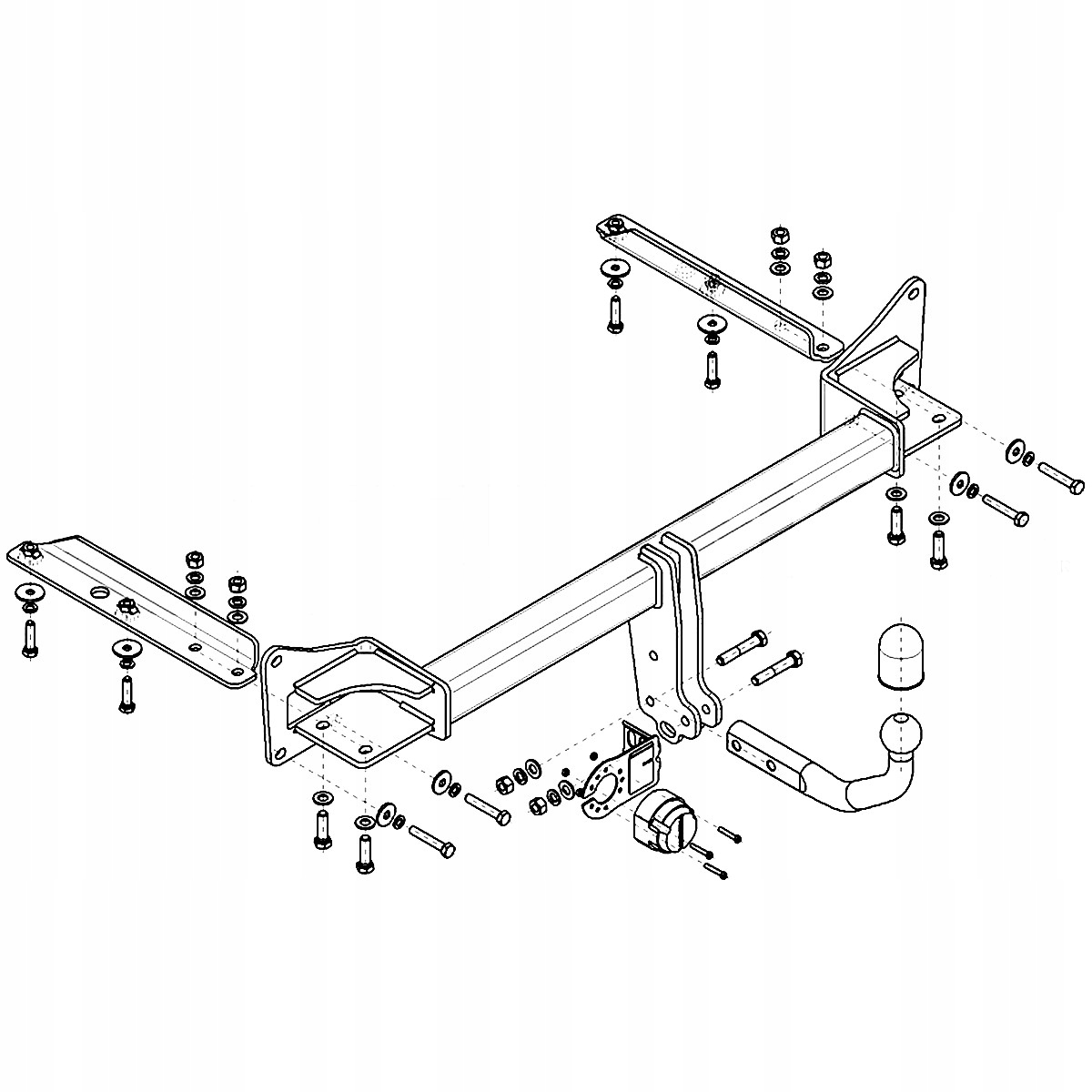 Hak holowniczy Opel Insignia B 2 Kombi od 17 MODUŁ WIĄZKA 13 PIN GRATIS Producent Steinhof