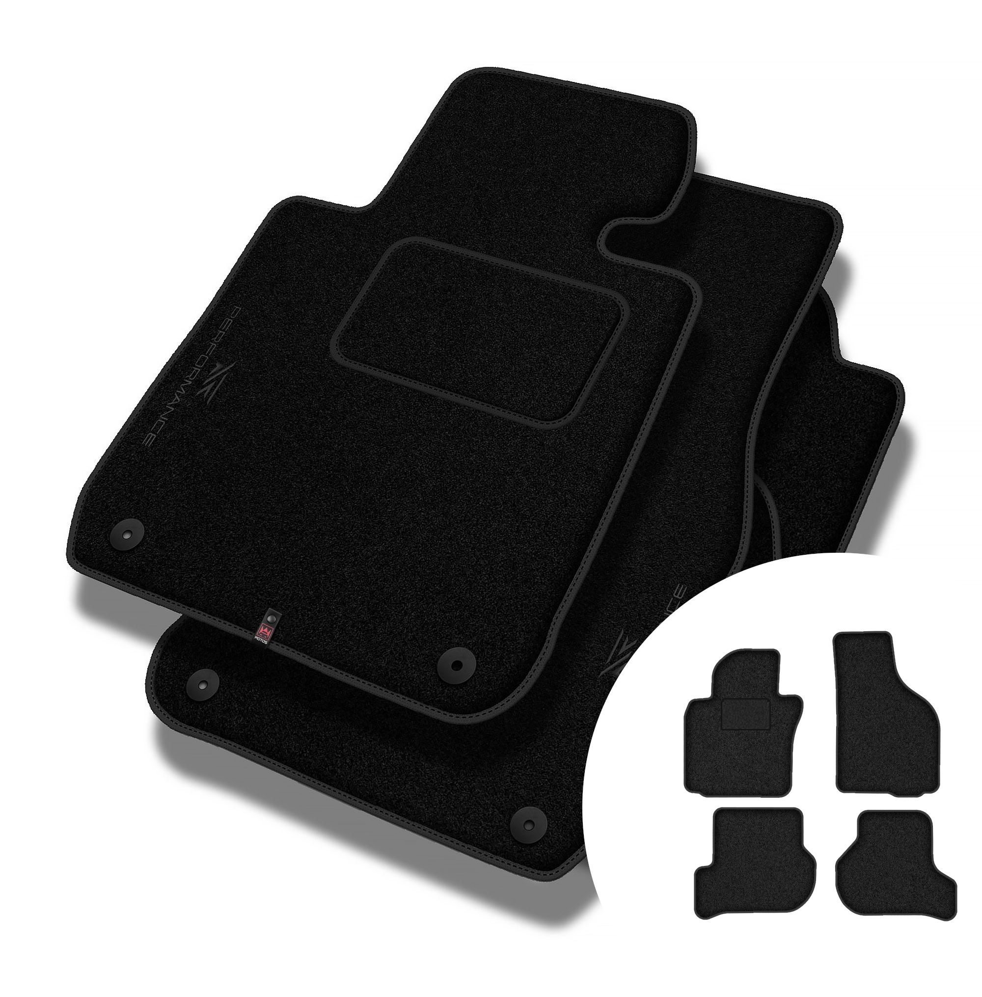 Velurové koberce Performance pro Volkswagen Jetta V 2005-2010