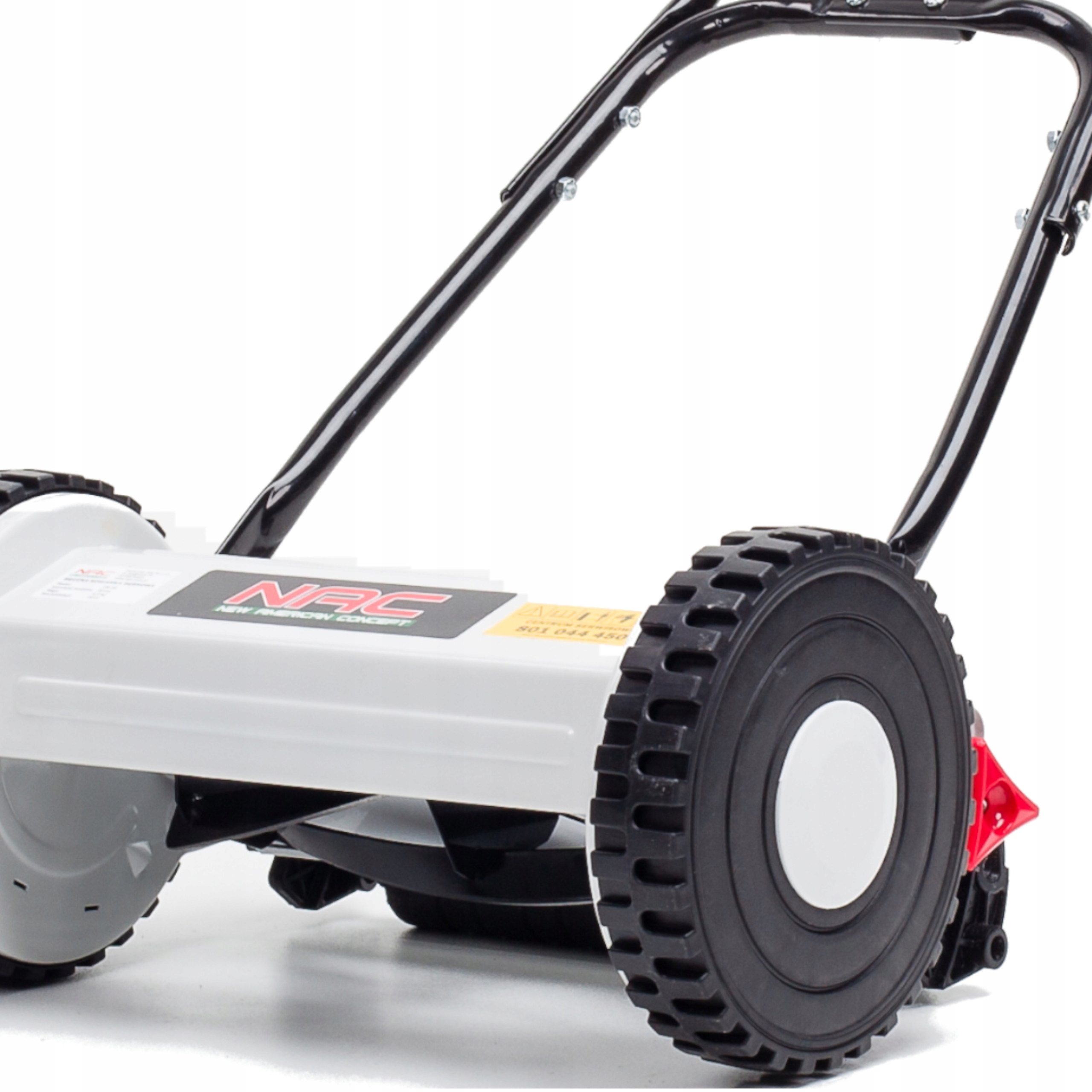 KOSIARKA Ręczna do trawy BĘBNOWA NAC 30 cm Pchana 5 hartowanych noży LEKKA Szerokość cięcia 30 cm