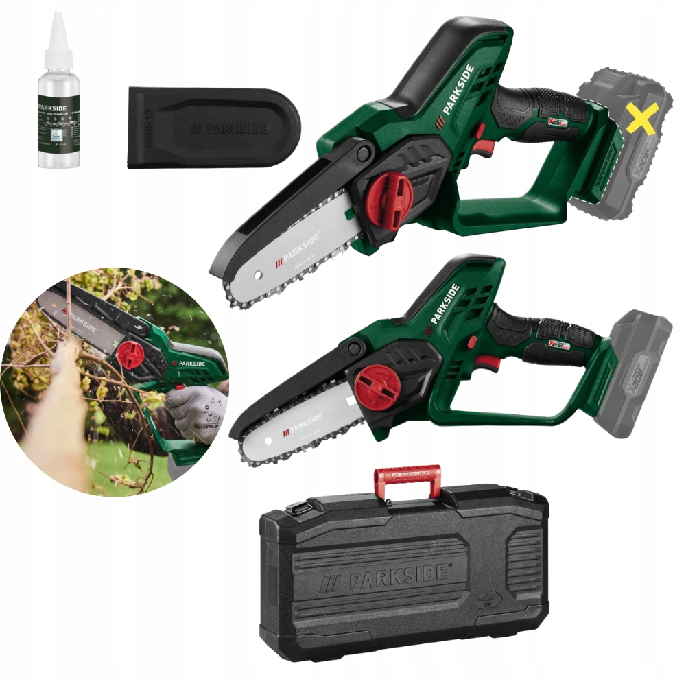 Paghs 20-Li C4 Piła Akumulatorowa pilarka Parkside do gałęzi 20 V Paghs