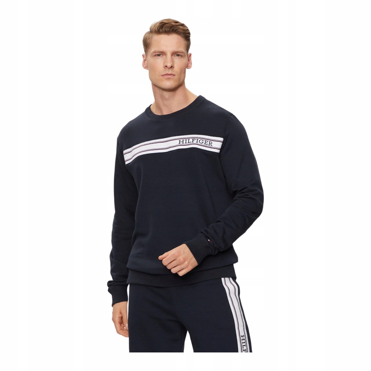 Tommy Hilfiger Pánská Mikina Track Top Tmavě Modrá vel. L