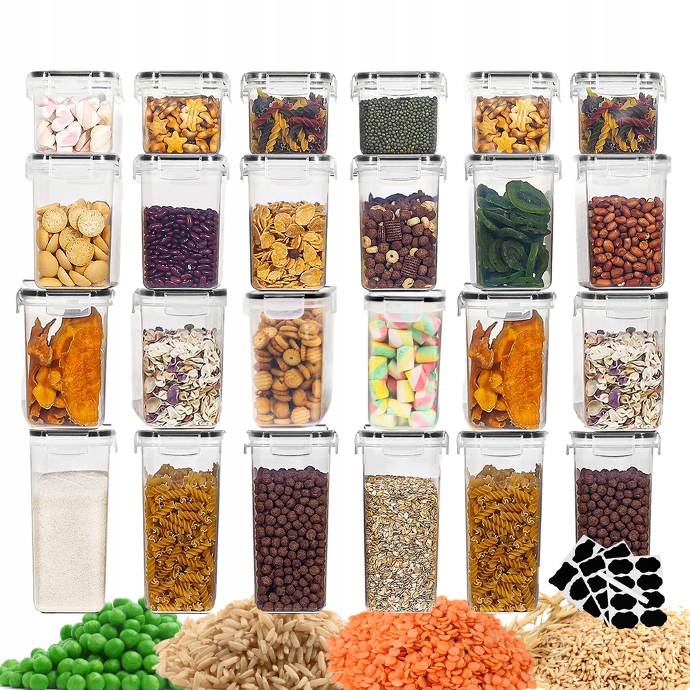 Nádoby Na Skladování Potravin, Schválené Pro Styk S Potravinami