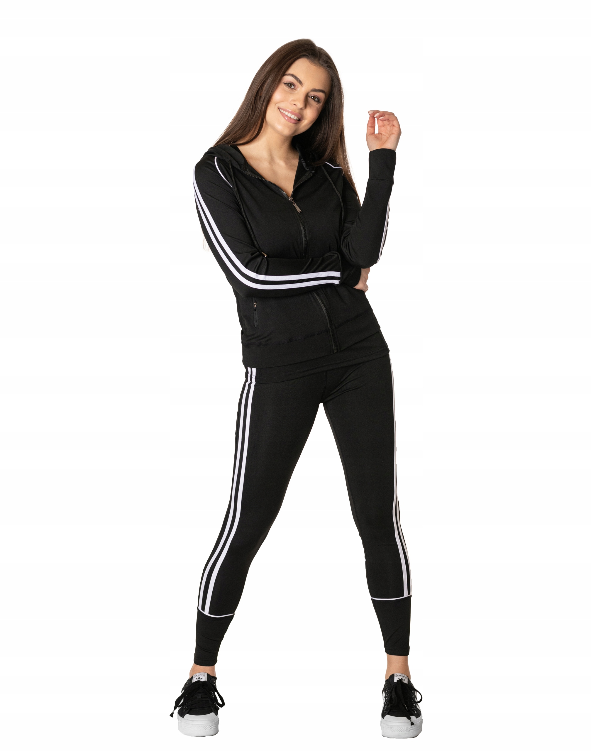 

Dres Damski Komplet Bluza Koszulka Spodnie G36 M/L