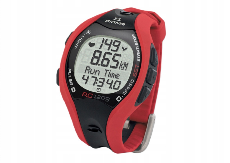 Pulsometr Sigma Rc 1209 czerwony