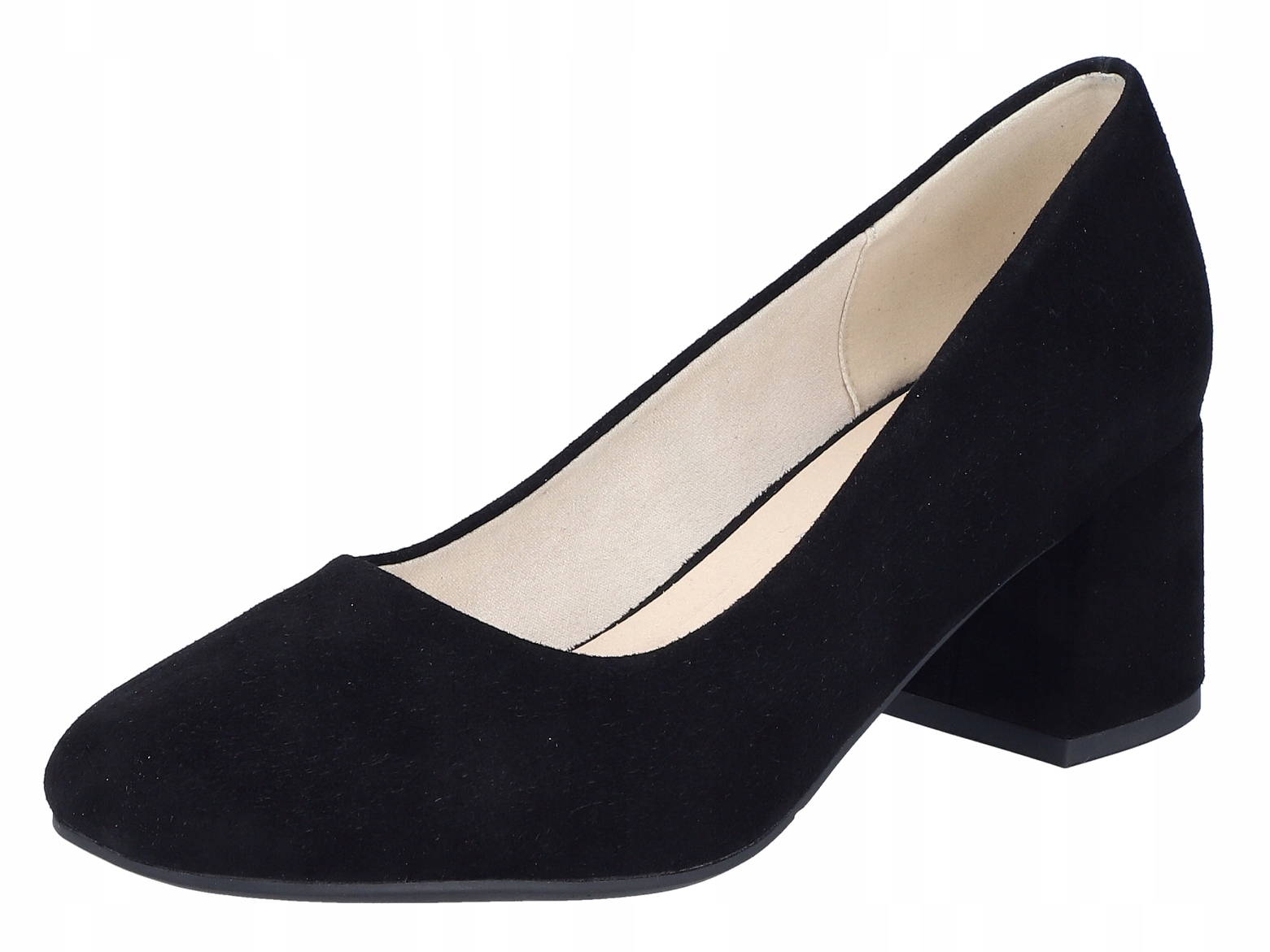 Rieker 44750-03 vel.36 černé kožené lodičky