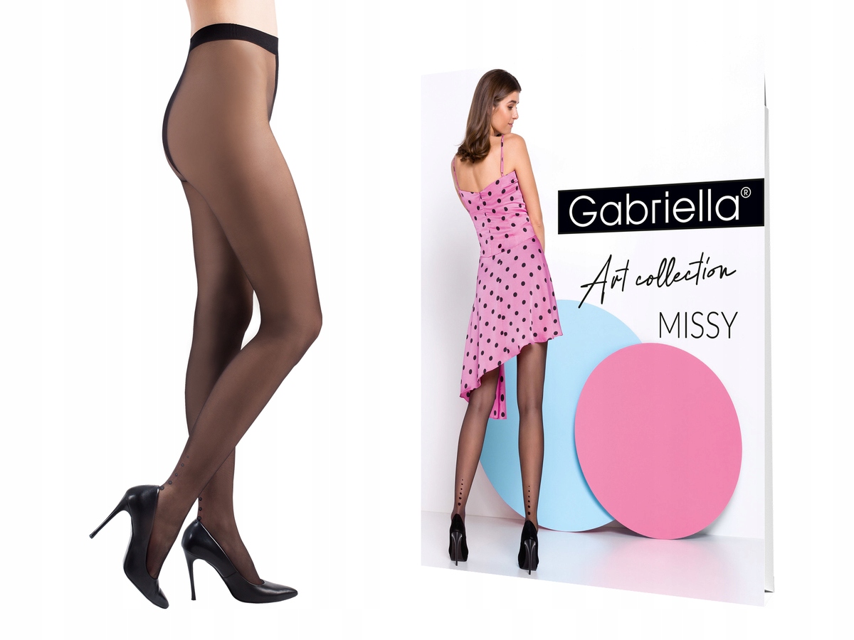

Rajstopy Gabriella Missy Lurex, Nero/lurex, 3