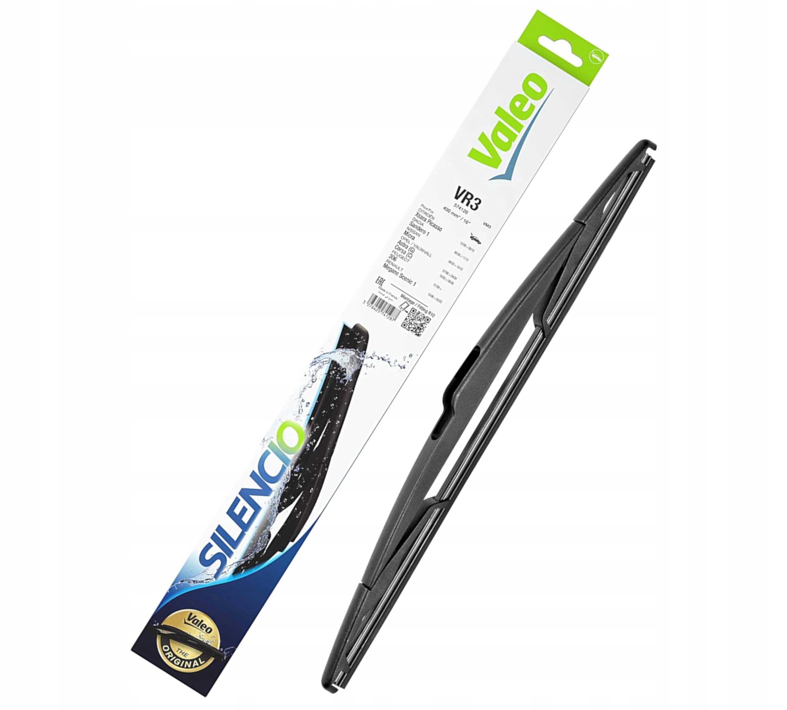 

Wycieraczka tył Valeo Silencio VR3 400mm
