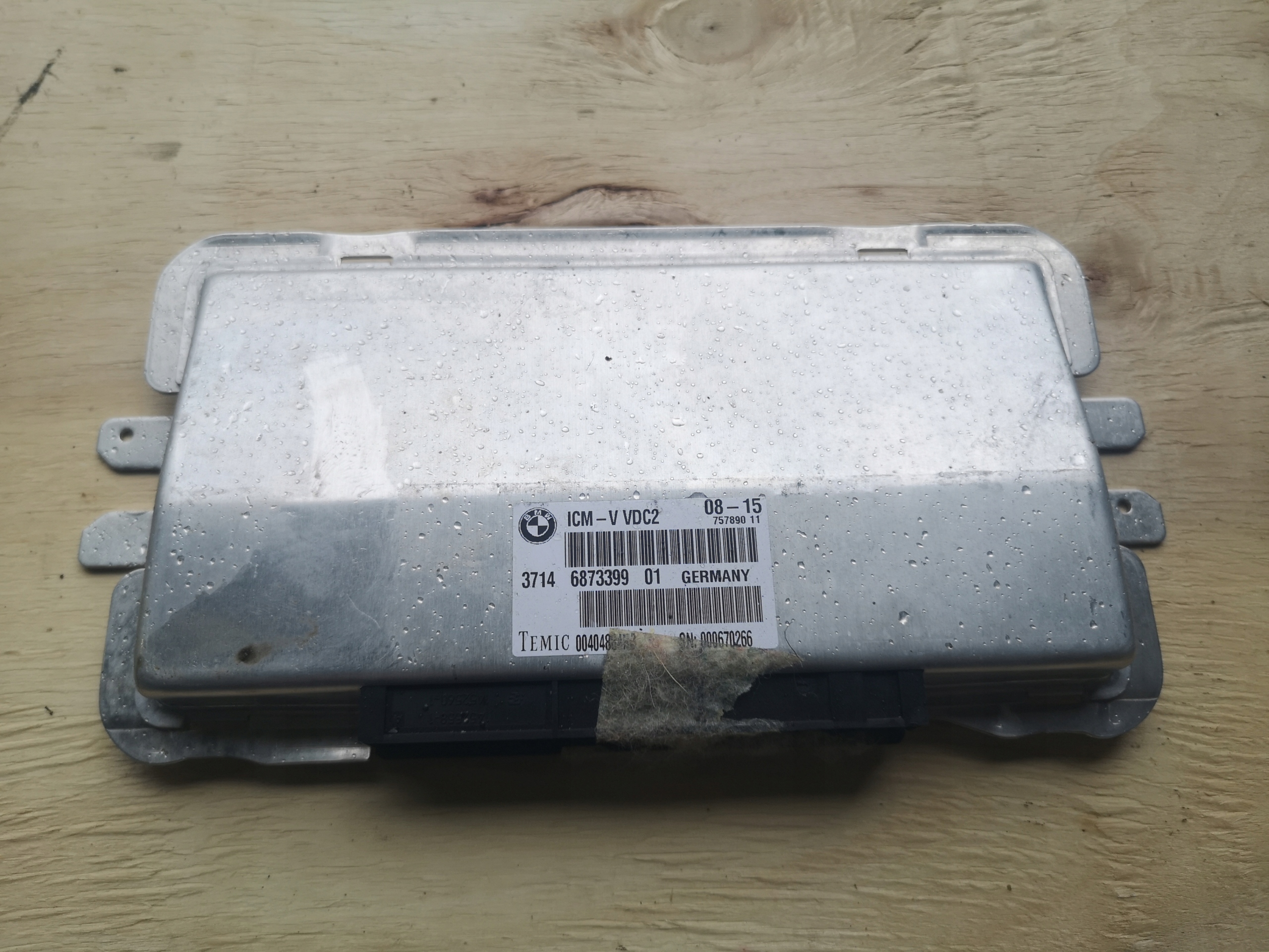 6873399 - Модуль управления подвеской VDC BMW F01 F02