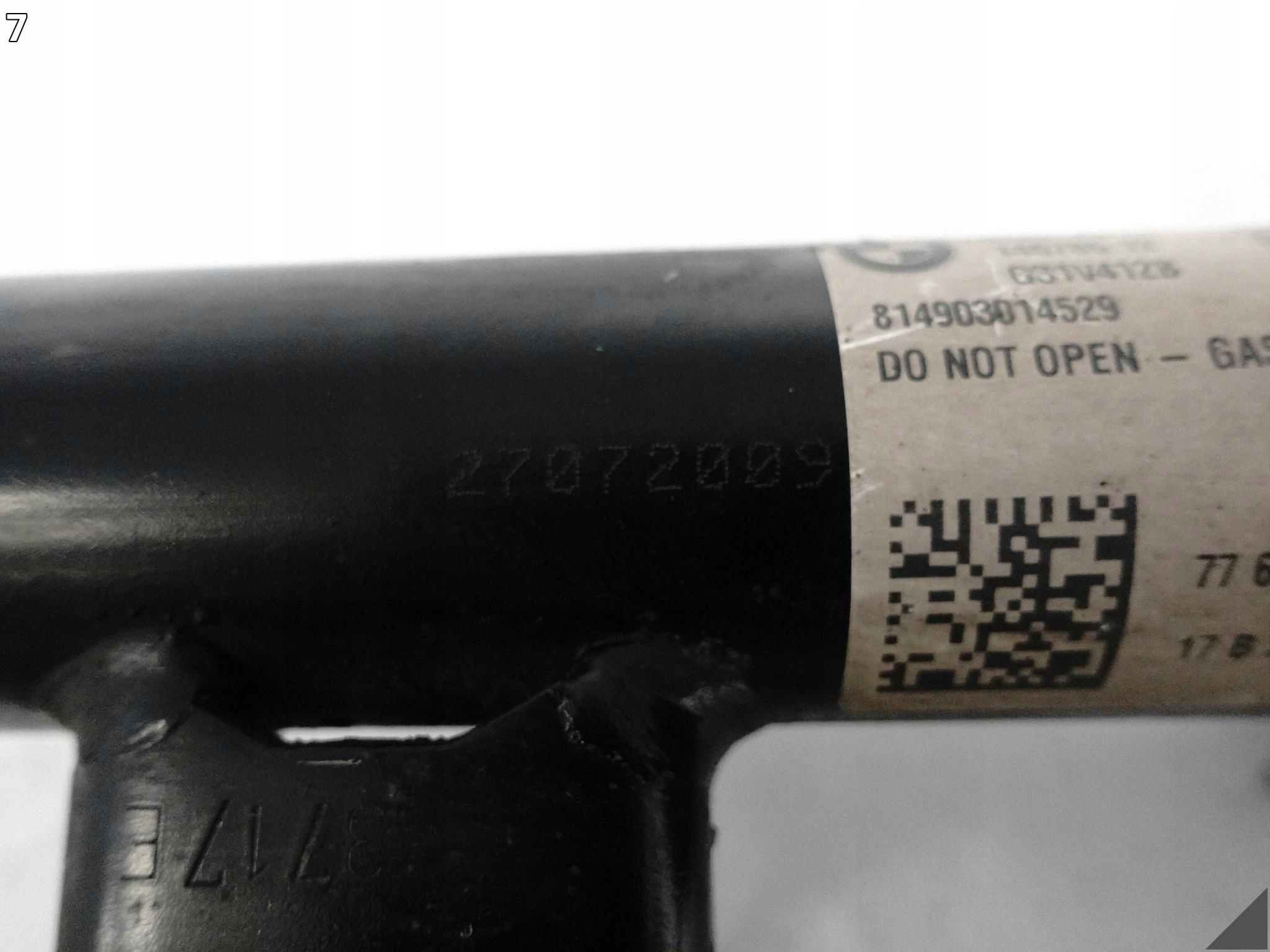 BMW 5 G31 17-20 shock absorber spring sususpension left front 6866623
