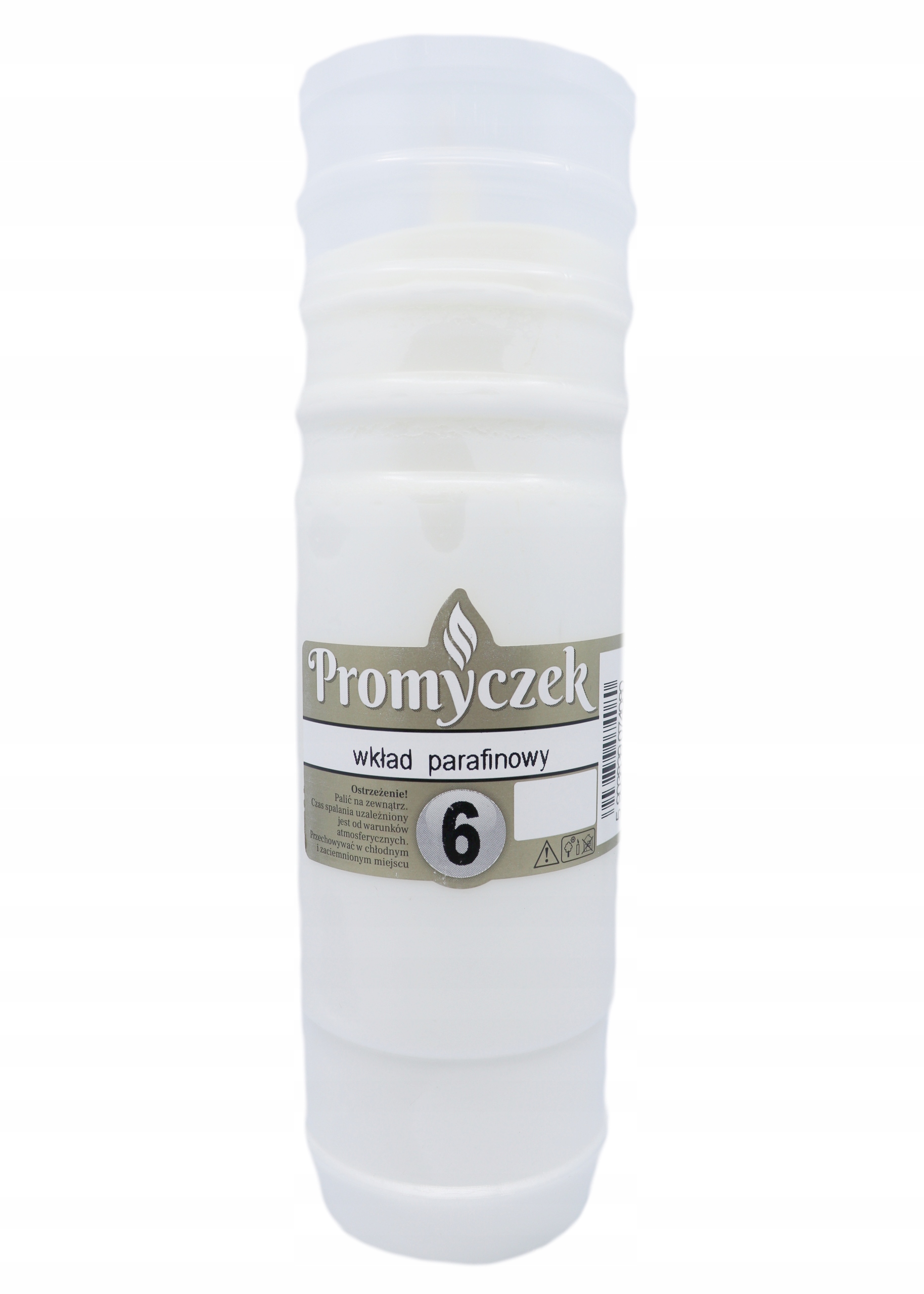 

Wkład parafinowy do zniczy Promyczek 22 cm 6 dni