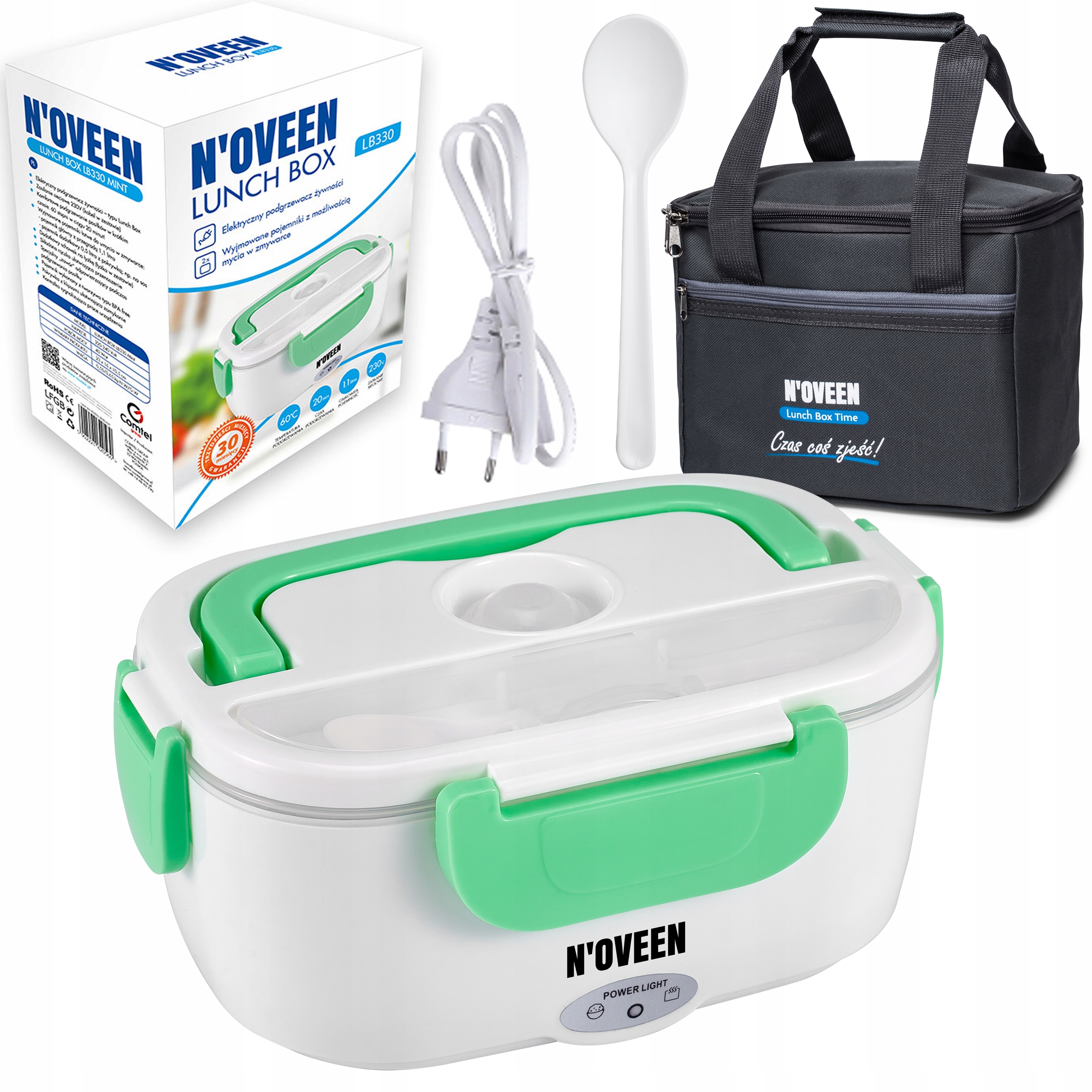 

Elektryczny Lunch Box Pojemnik Termos Obiadowy