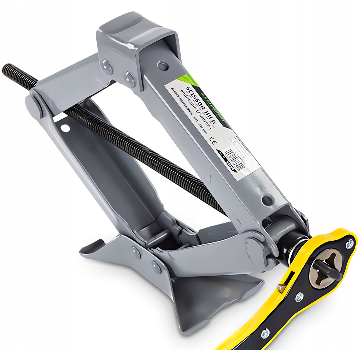 PODNOŚNIK SAMOCHODOWY LEWAREK TRAPEZOWY 2T 100-390mm + SPECJALNY KLUCZ Marka Geko