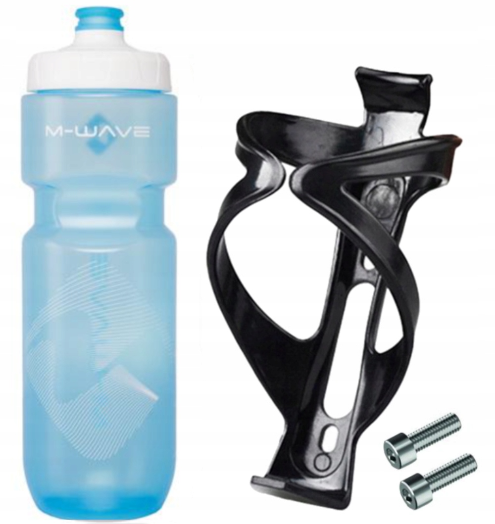 ZESTAW ROWEROWY BIDON WAVE 750ML + KOSZYK
