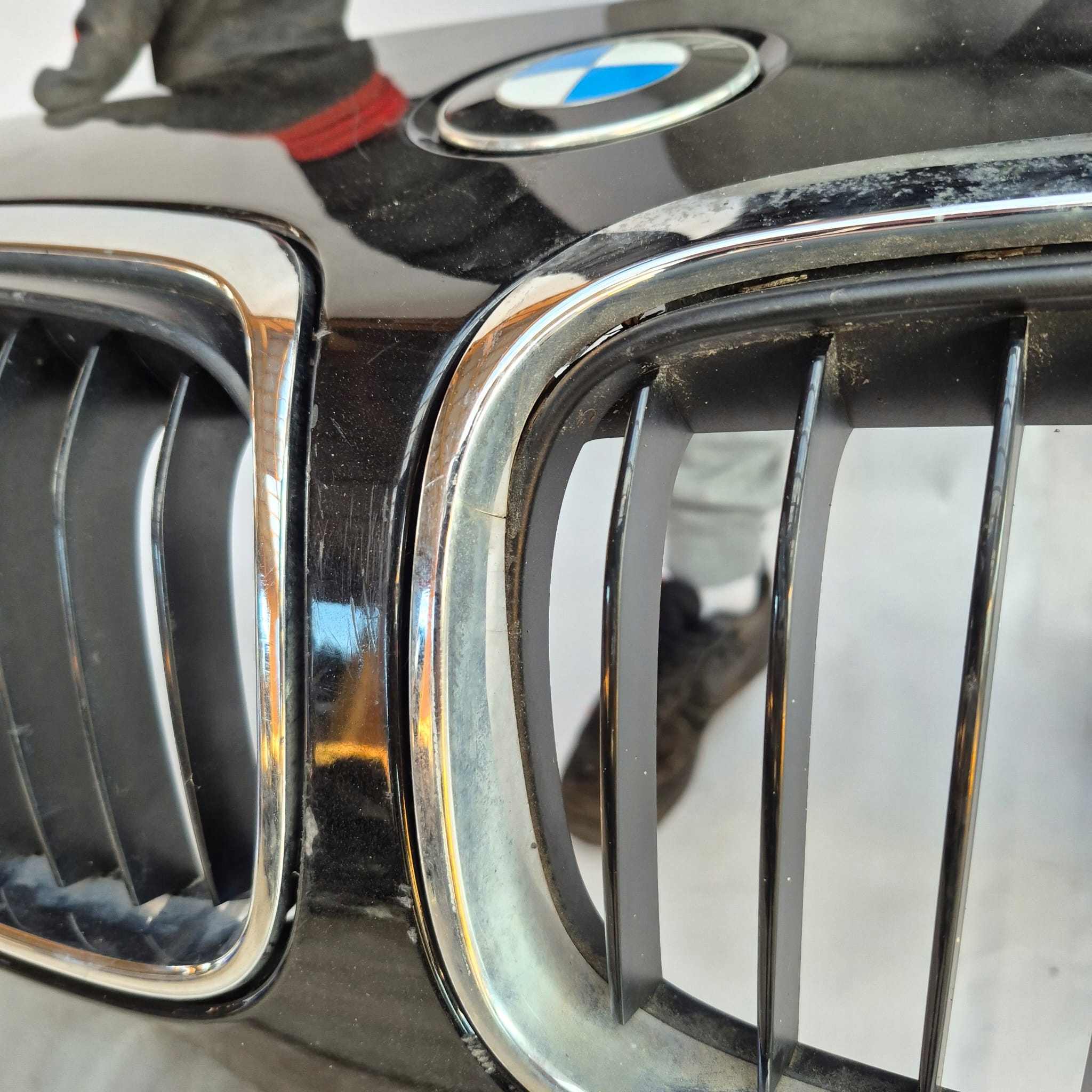 BMW 2 F45 F46 14- bumper front front kidney grille grid PDC