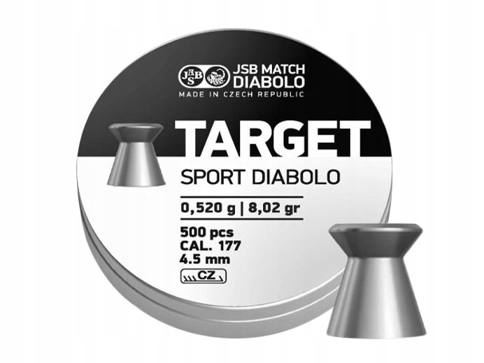 Śrut diabolo Jsb Target Sport 4,50 mm 500 szt.