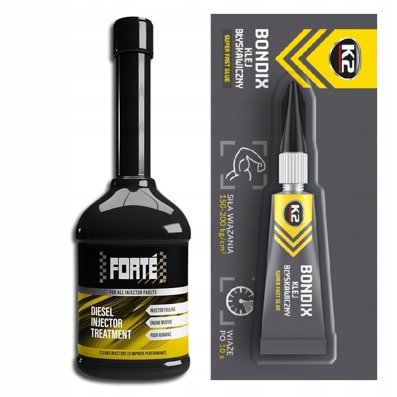 

Forte Diesel Injector Treatment czyści wtryski