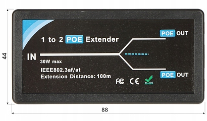 Extender Poe PFT1320 Kod producenta PFT1320