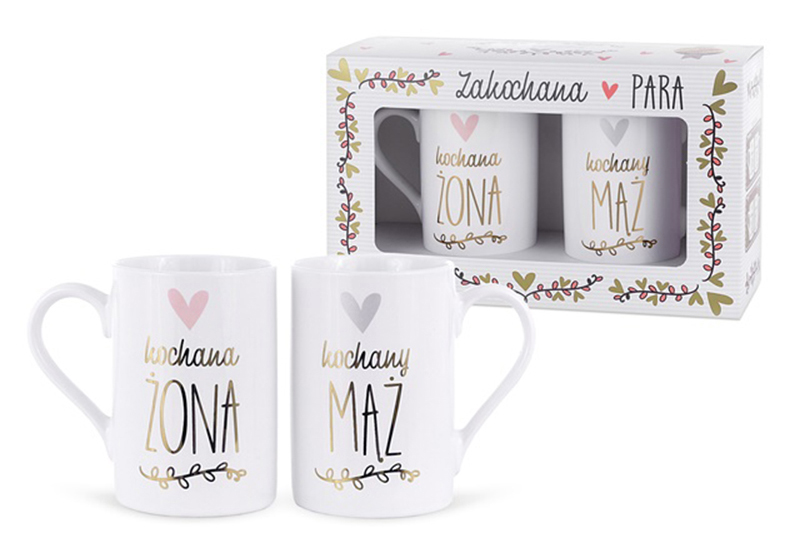 

Kubek Komplet Kubków Na Ślub Najlepszy Mąż I Żona