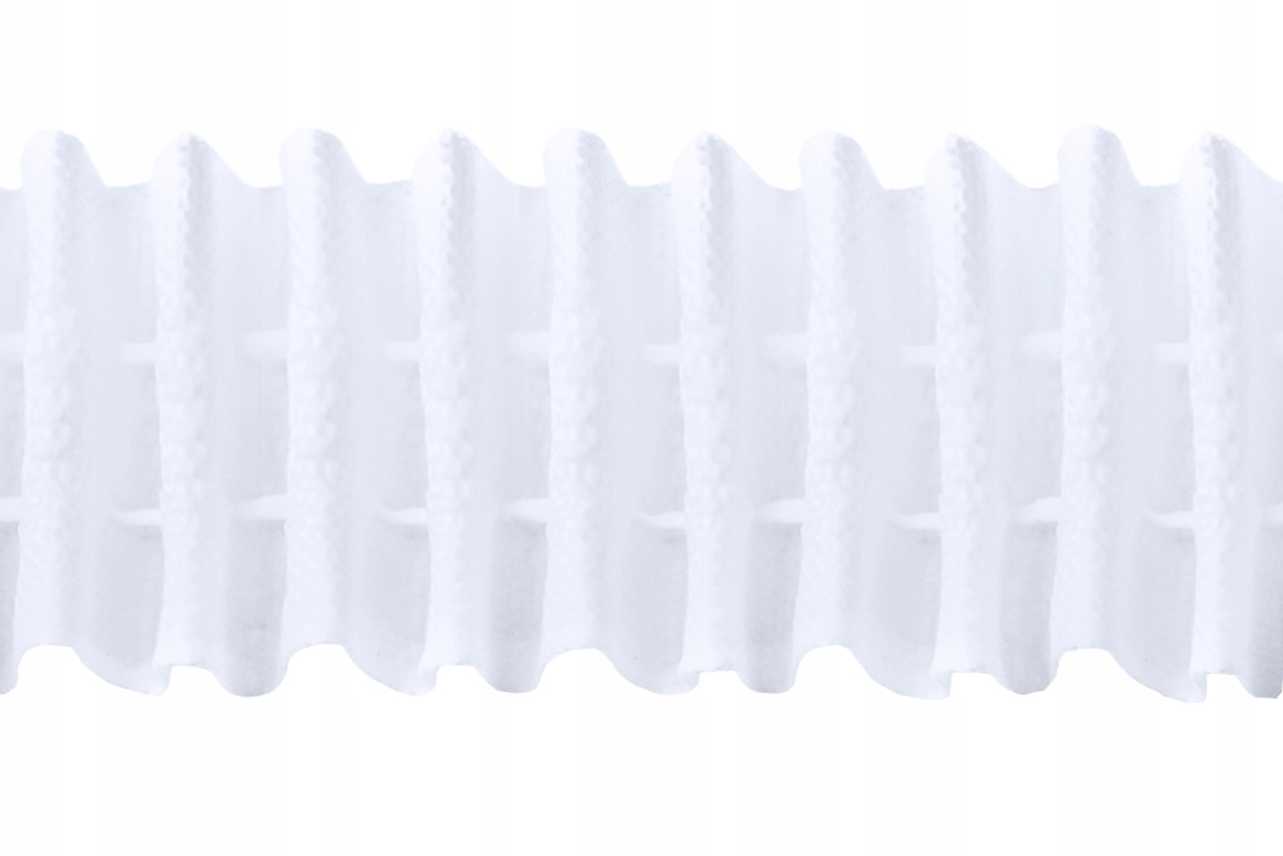 Taśma dowolnie marszcząca bawełna na metry wys. 2,5 cm 2mb