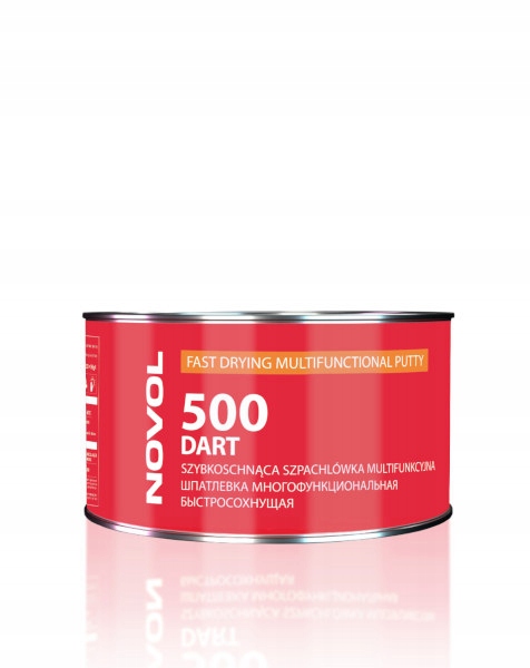 

Novol Dart 500 Szpachla Szybkoschnąca 1L