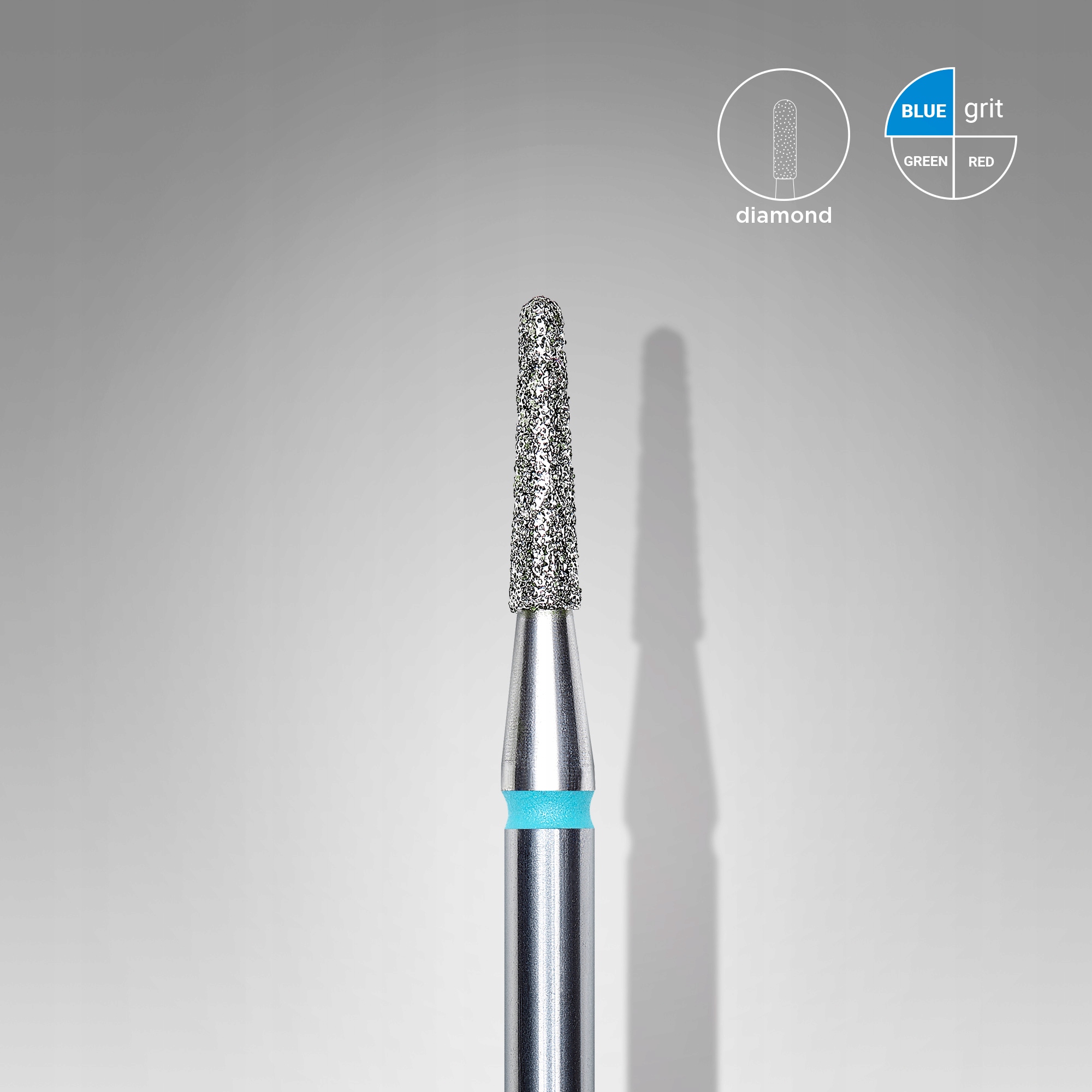 Staleks FREZ DIAMENTOWY STOŻEK 1,8mm DO SKÓREK Stan opakowania oryginalne