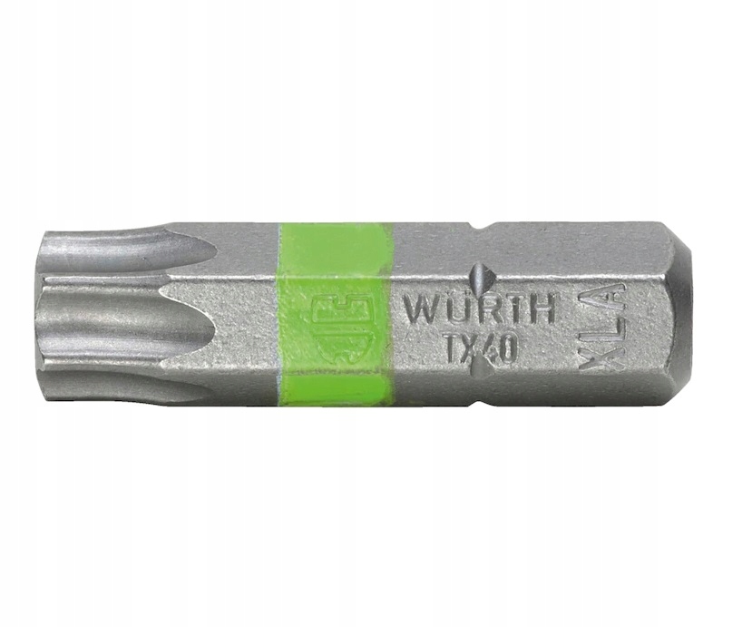 Bit Grot 1/4" x 25mm TX40 Wurth