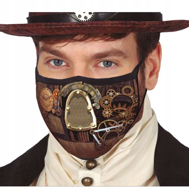 

Meseczka dla Dorosłych ochronna Steampunk 3-warstw