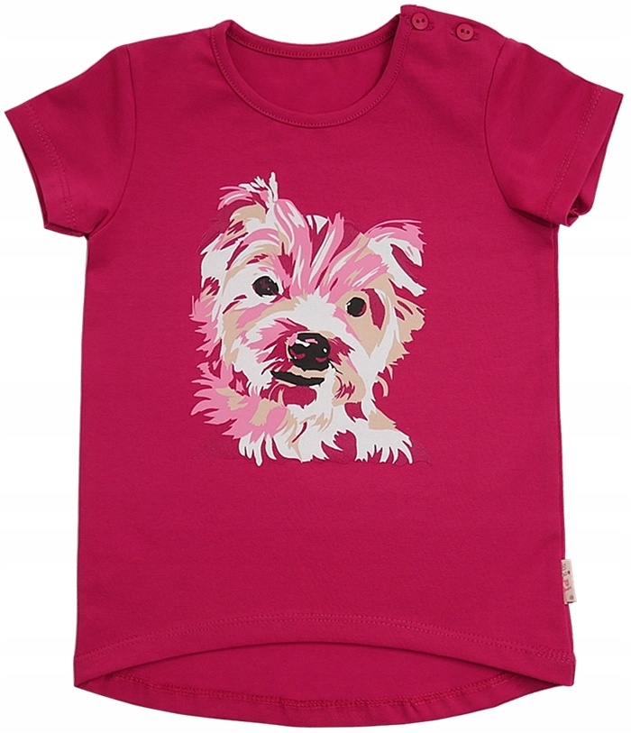 

Bluzka z krótkim rękawem dla Dziewczynki Pies 146