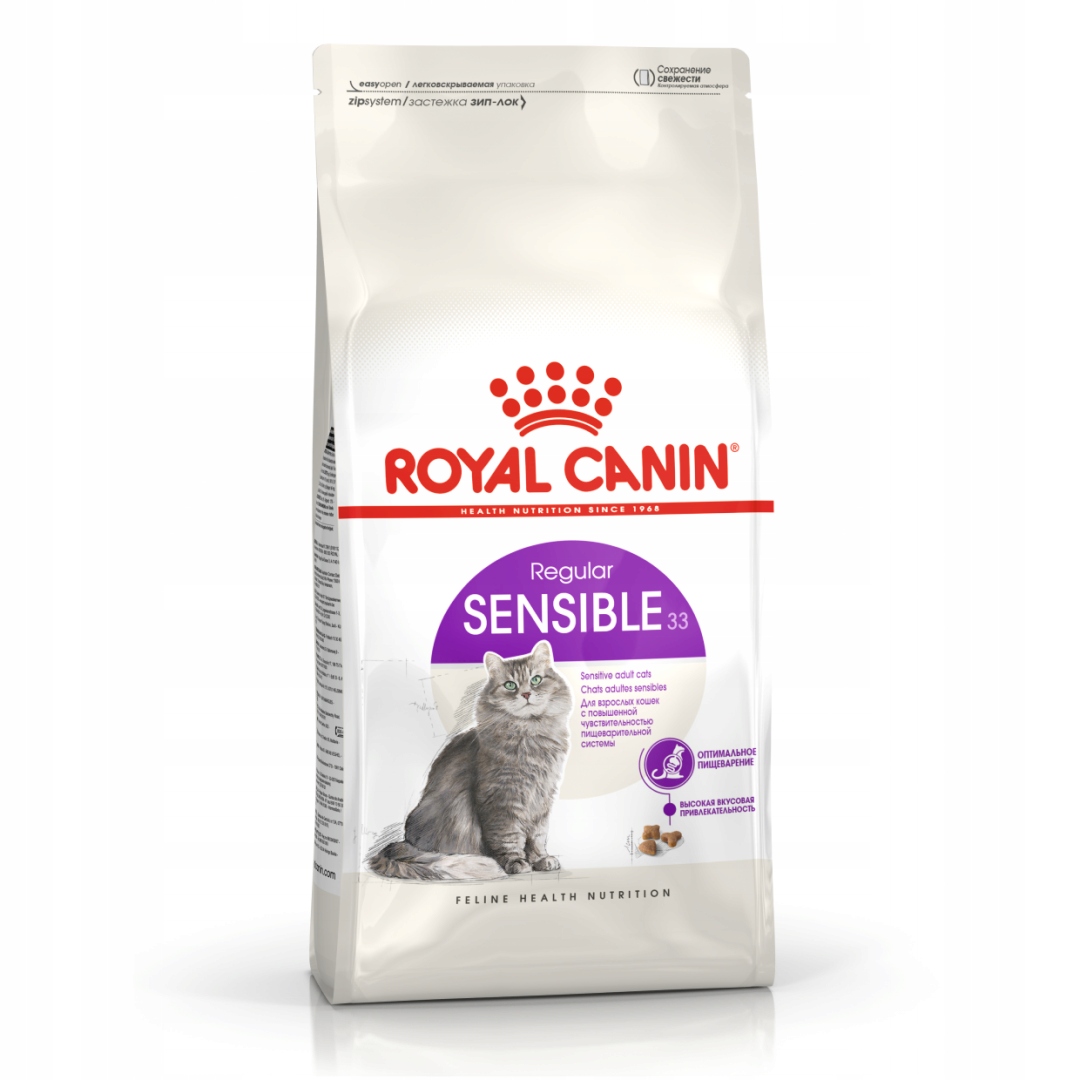 Royal Canin Sensible Adult 2kg Sucha Karma Dla Kotów Układ Pokarmowy