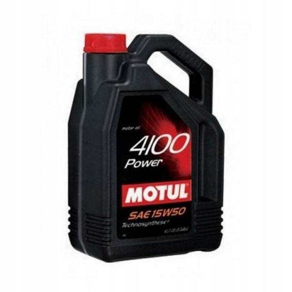 OLEJ SILNIKOWY MOTUL 4100 POWER 15W50 4L