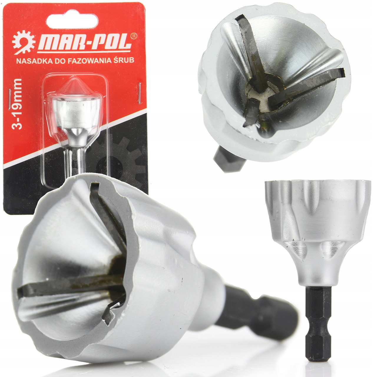 NASADKA FREZ FAZOWNIK GWINTÓW ZEWNĘTRZNY 3-19mm