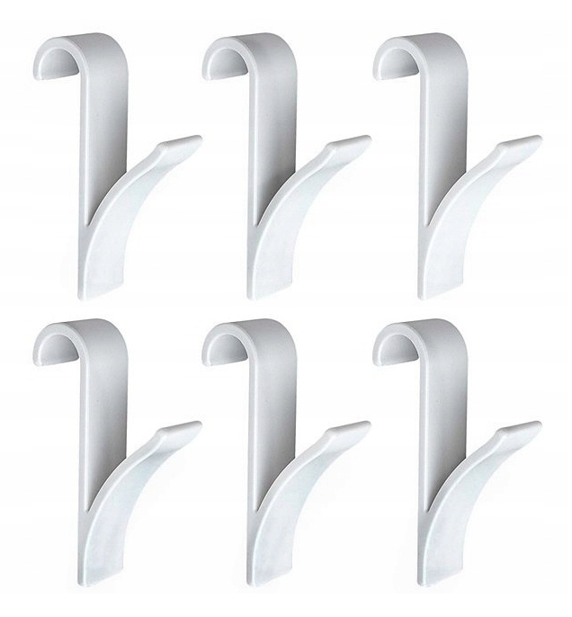 

Haczyki Łazienkowe Białe Wieszaki Do Łazienki 6szt