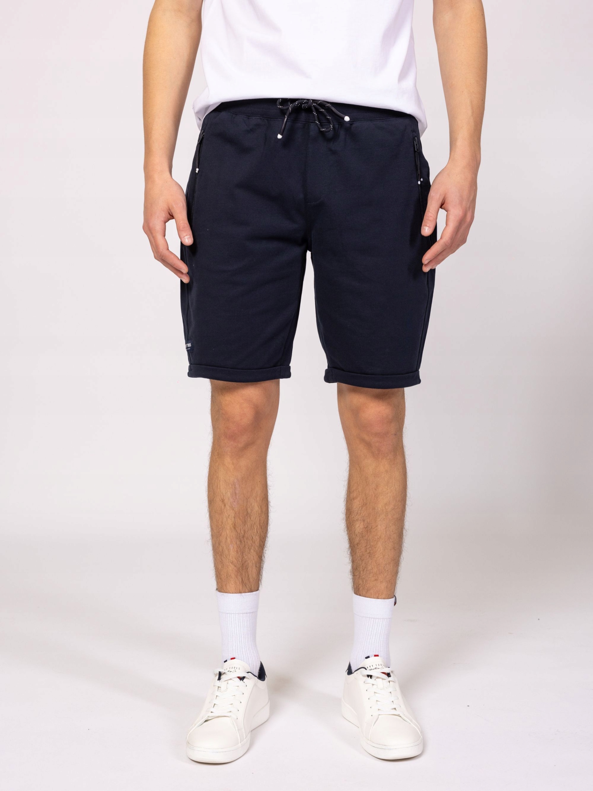 Heavy Tools Pánské Krátké Kraťasy, Teplákové Šortky ZORDONS25, Tmavě Modré, M