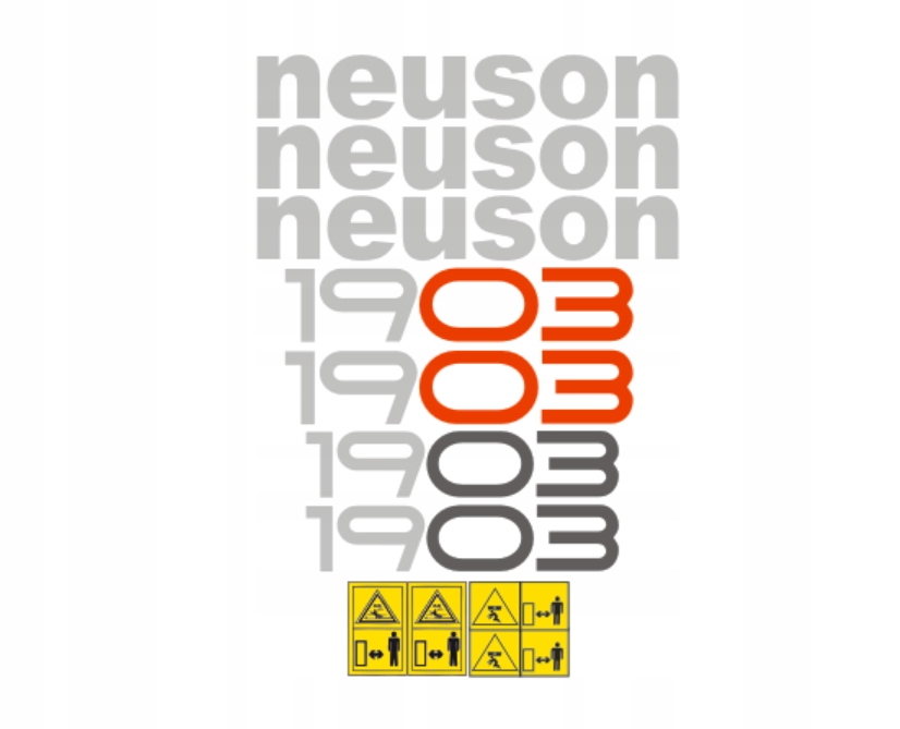 Samolepky – polep Neuson 1903