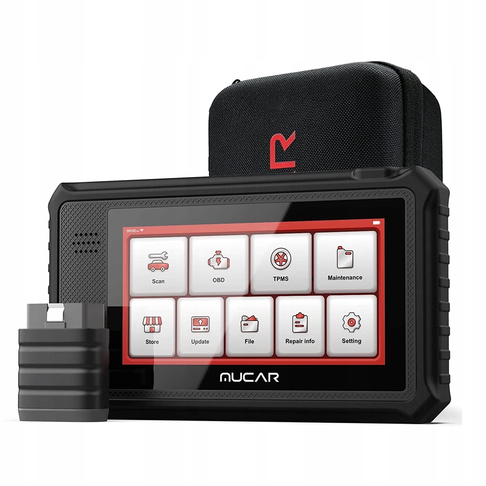 Mucar VO6 Diagnostický nástroj OBD2 na kódovanie Ecu 28 funkcií