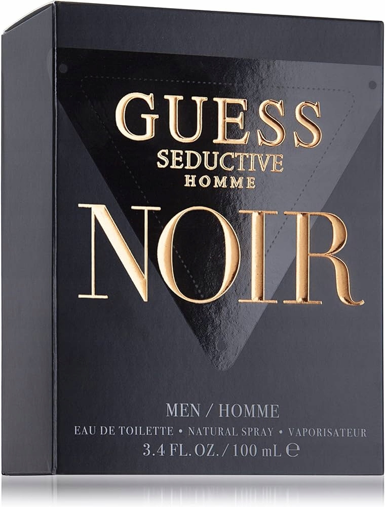 Perfumy Męskie Guess Seductive Noir Edt 100 ML. Oryginał Folia