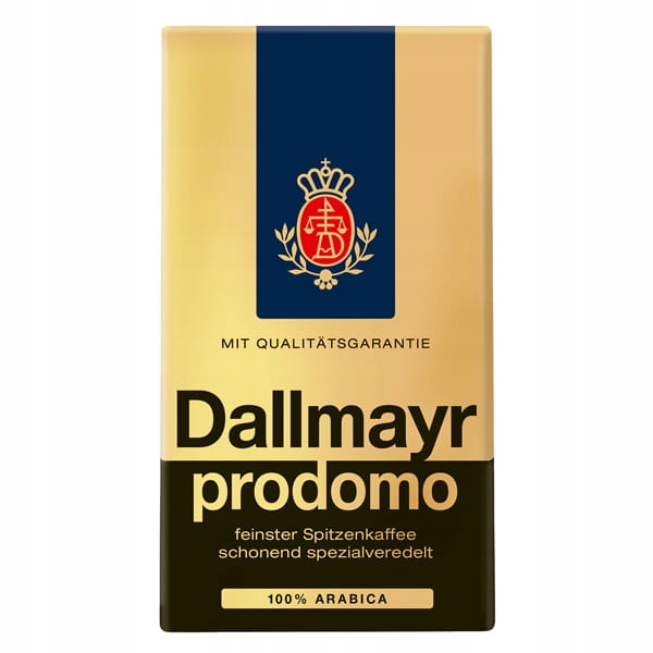 Dallmayr Prodomo 500 gram kawa mielona 100% Arabica z Niemiec