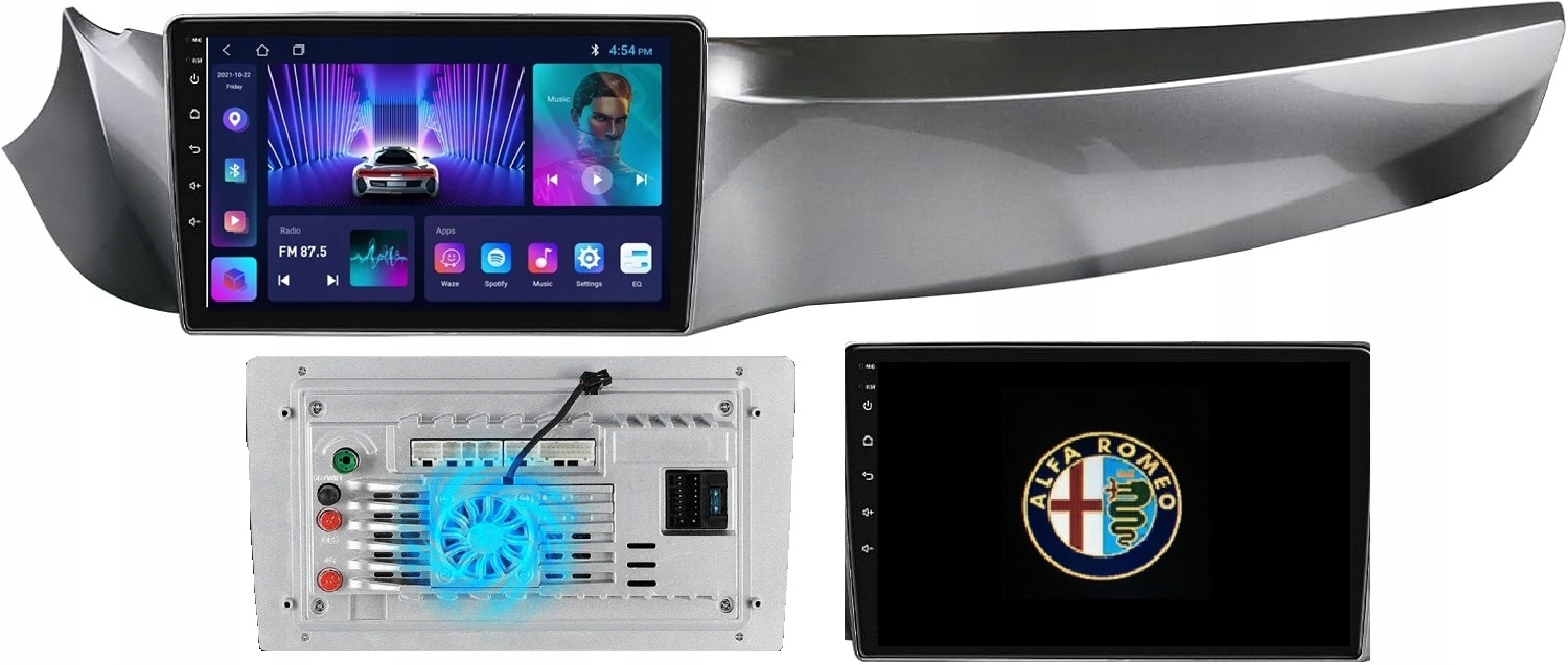 Radio Nawigacja Android Alfa Romeo Giulietta 2010-2015 +kamera 2/64GB