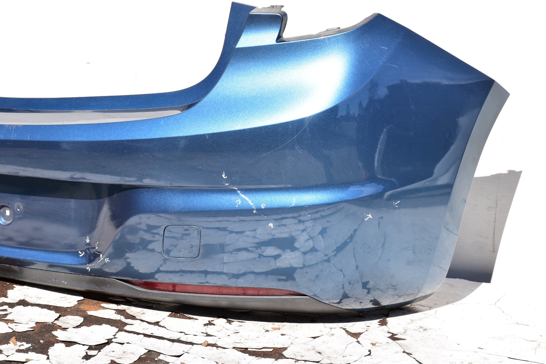 bumper rear part OPEL ASTRA K HATCHBACK 5D 2015-2021 Kod lakieru: 22S