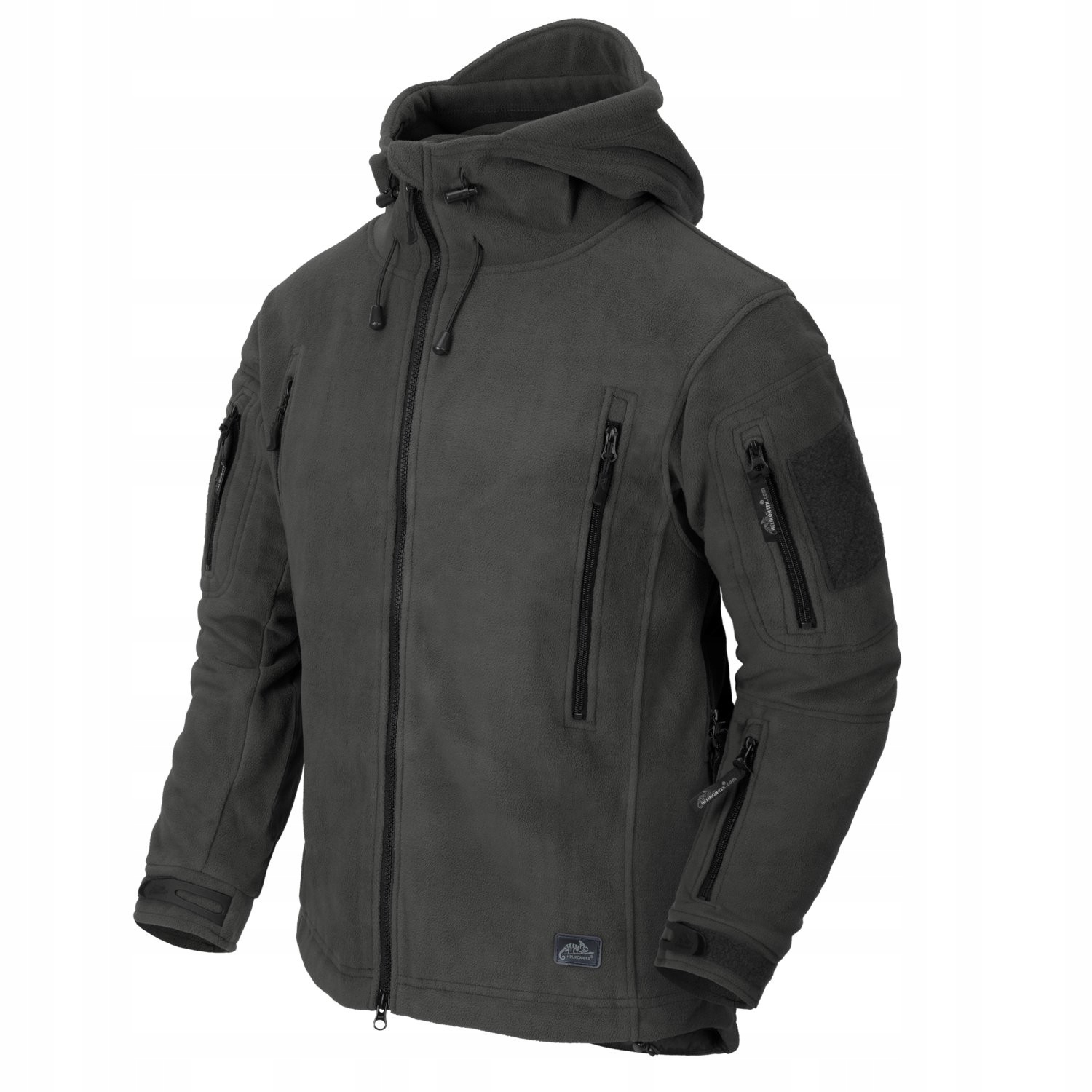 Polar Mikina fleecová rozepínací s kapucí Helikon Patriot-shadow Grey r.XXL