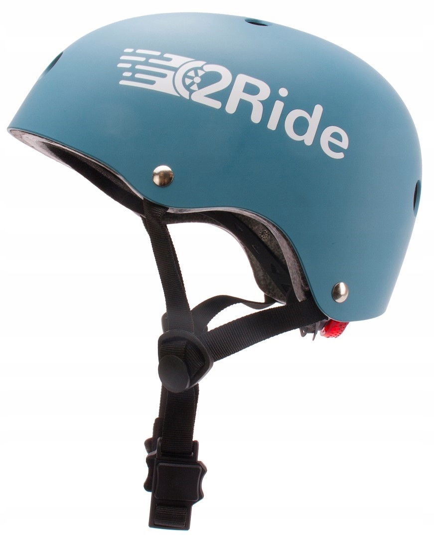 

Kask Rowerowy S 50-54 Lampka Led Granatowy Steel