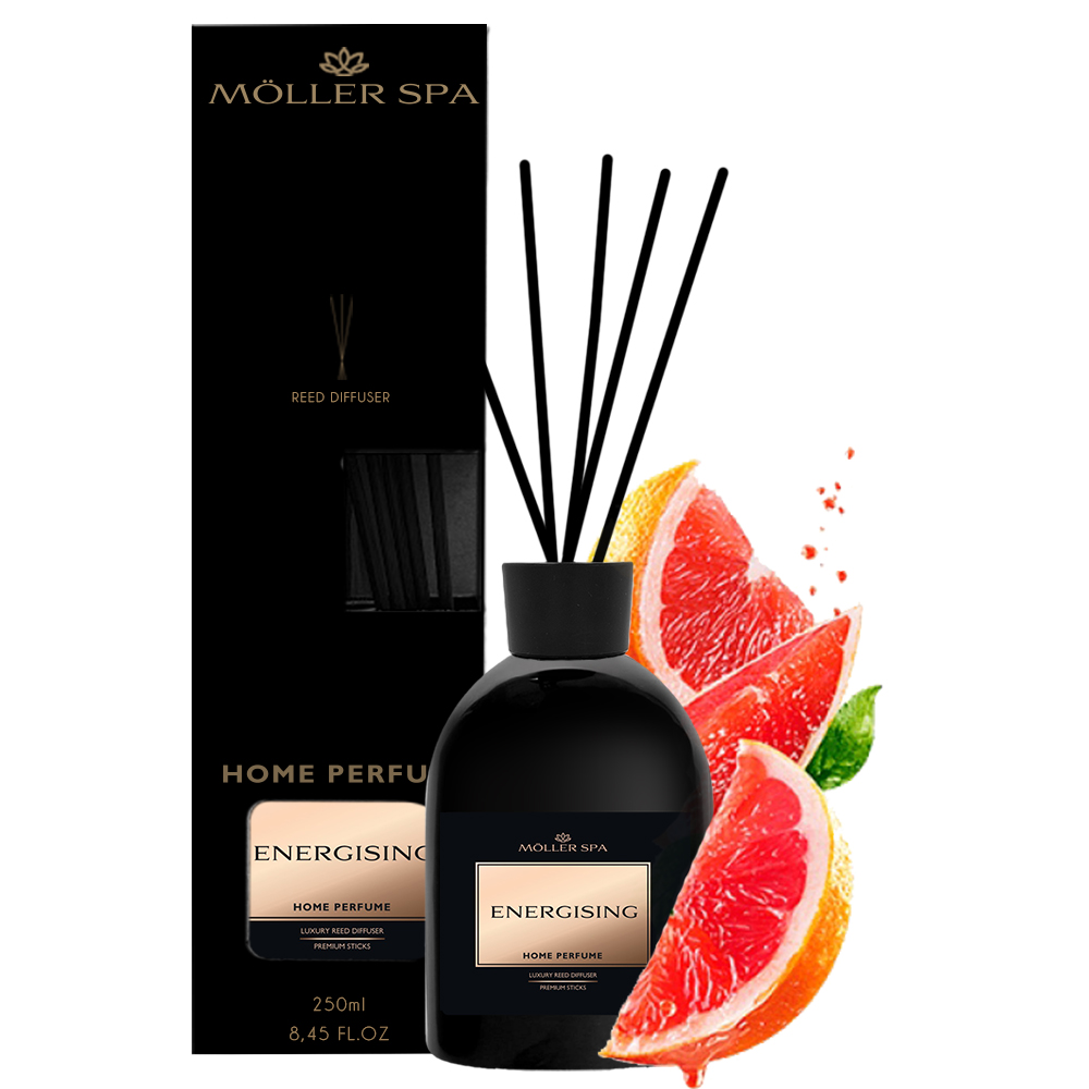 Levně Vůně Do Domácnosti Tyčinky Energising Osvěžovač 250 ml Velká Objem