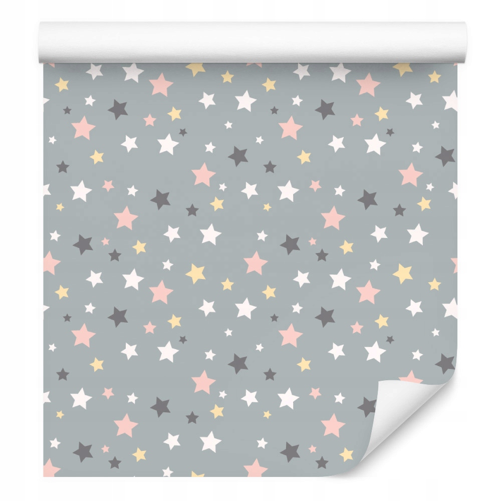 Tapeta pro děti Vícebarevné hvězdičky/690157579