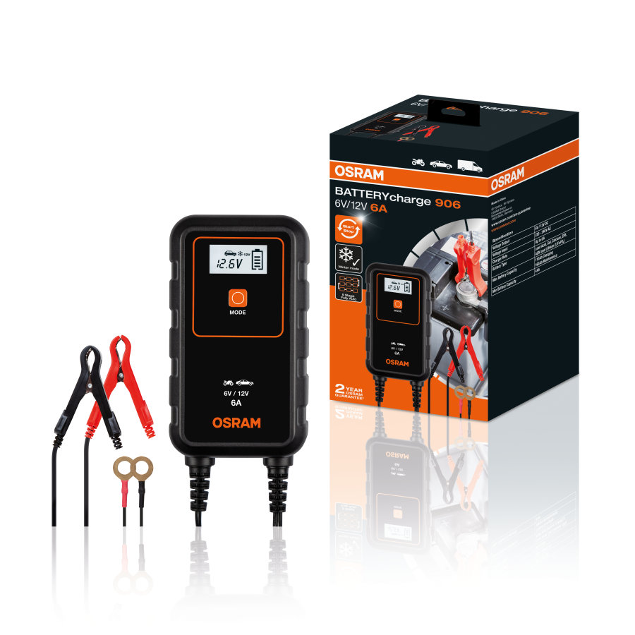 Inteligentný usmerňovač Osram 6V/12V 906 6A